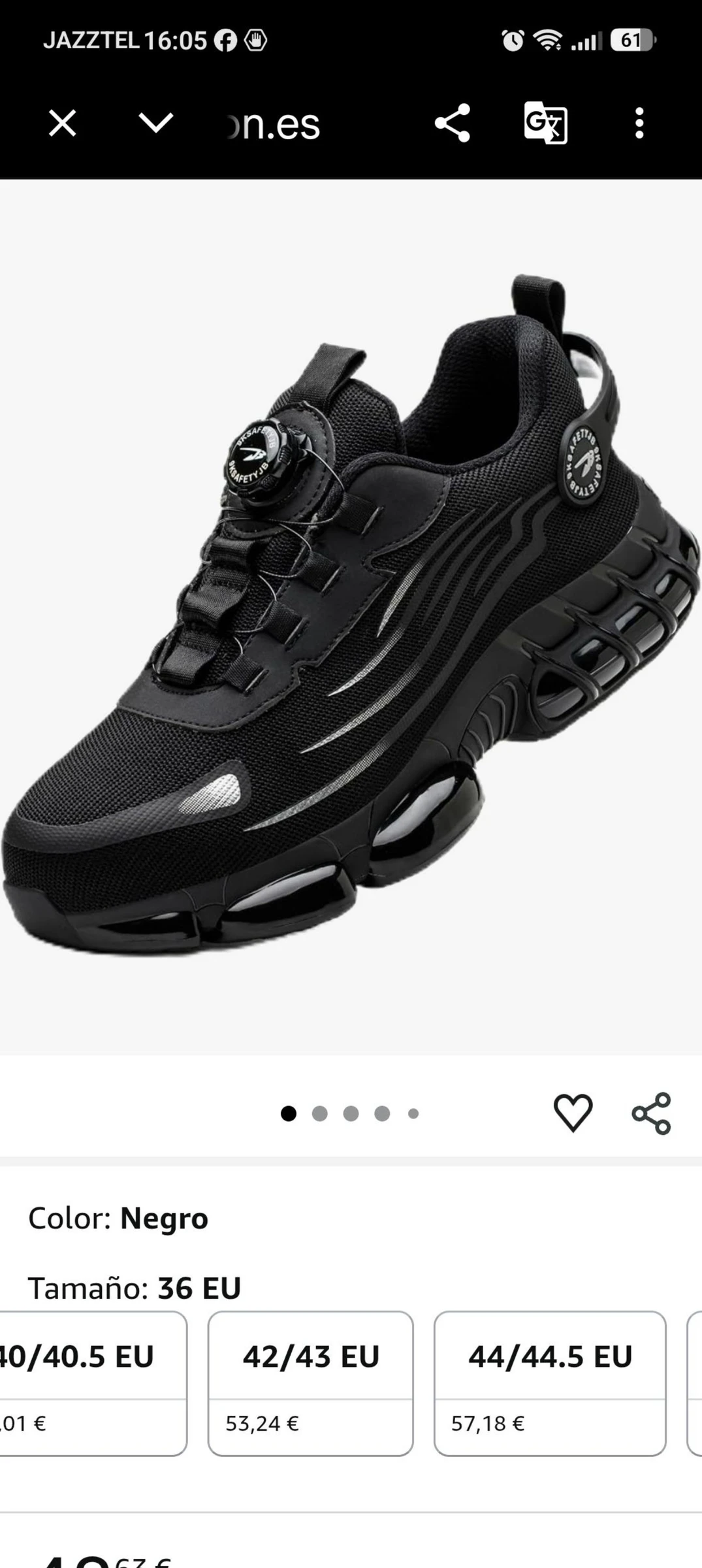 Zapatillas de seguridad  – photo 7
